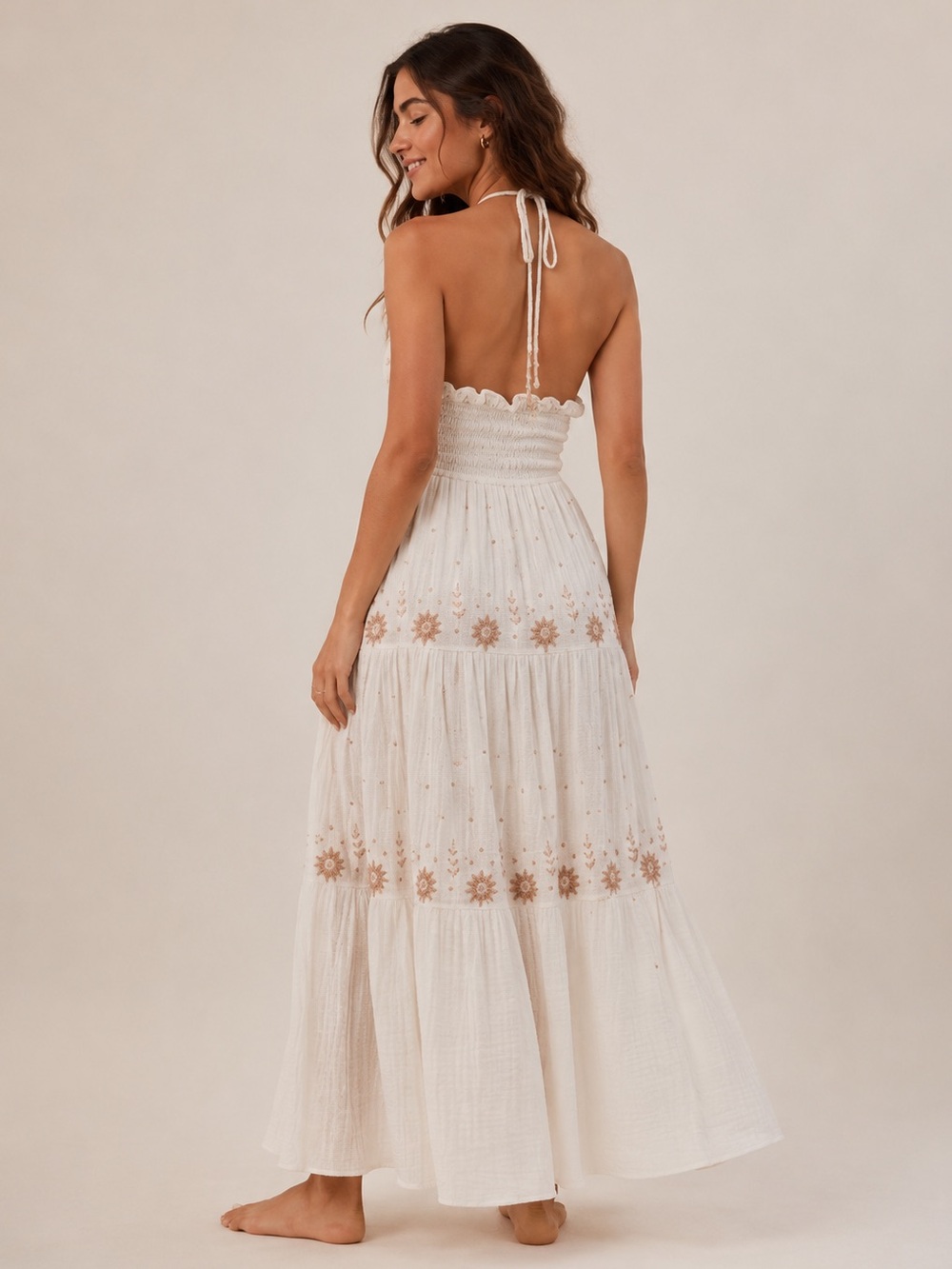 FREE PEOPLE Real Love Embroidered Maxi Dress - Picture 3 of 11